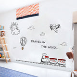 Miico,FX82032,Cartoon,Stickers,Small,Train,Painting,Sticker,Children's,Kindergarten,Decoration,Sticker