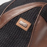 Banggood,Design,Leather,Patchwork,Color,Casual,Personality,Forward,Beret