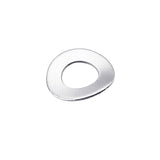 100Pcs,Stainless,Steel,Spring,Washer,Elastic,Curved,Gasket,Assortment