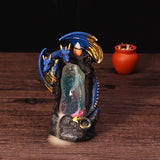 Colorful,Dragon,Incense,Burner,Backflow,Censer,Holder,Buddhism,Decor