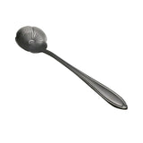 KCASA,Black,Stainless,Steel,Flower,Shape,Coffee,Sugar,Spoon,Spoon,Cream,Tableware