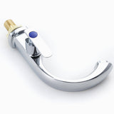 Bathroom,Basin,Faucet,Curved,Single,Handle,Electroplate,Chrome,Finish,Mount