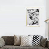 Modern,Portrait,Smoky,Canvas,Poster,Painting,Picture,Decorations