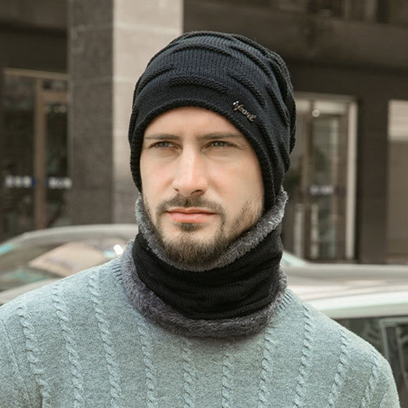 Velvet,Thick,Winter,Outdoor,Protection,Headgear,Scarf,Beanie