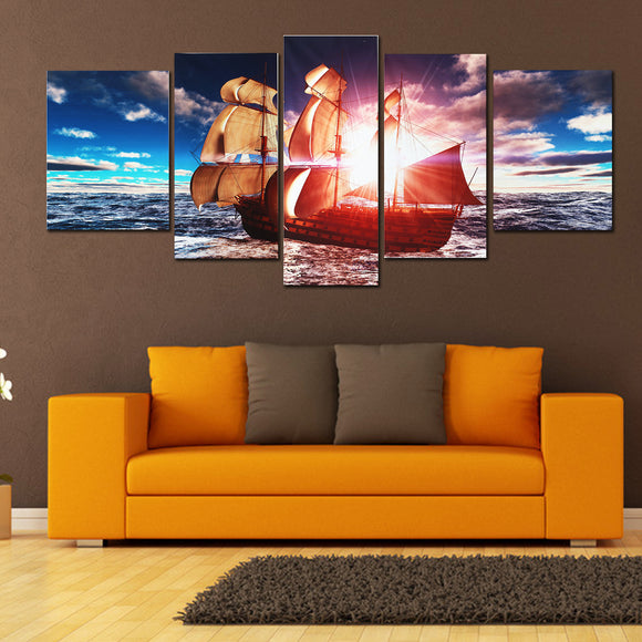 Uframed,Sunset,Modern,Canvas,Paintings,Pictures,Print,Decor