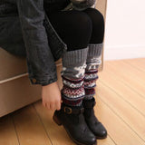 Women's,Compression,Pattern,Knitting,Piles,Socks,Cover,Boots,Socks,Women
