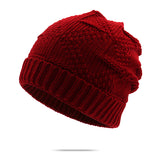 Women,Knitted,Skullies,Beanie,Elastic,Outdoor,Winter