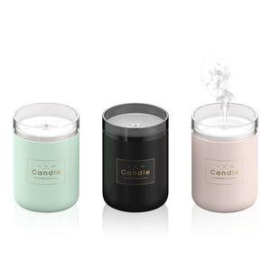KCASA,Creative,Candle,Humidifier,280ML,Night,Light,Display,Spray,Scented,Candle,Humidifier,Aroma,Diffuser