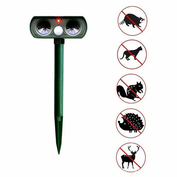 Ultrasonic,Solar,Power,Animal,Repeller,Waterproof,Ultrasound,Sensor,Repellent,Outdoor,Garden