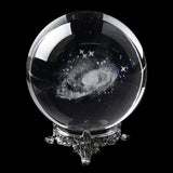 Diameter,Globe,Galaxy,Miniatures,Crystals,Laser,Engraved,Quartz