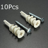 10Pcs,Nylon,Plate,Board,Cavity,Fixing,Speed,Anchor,Screws