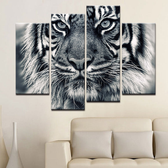 Miico,Painted,Combination,Decorative,Paintings,Tiger,Decoration