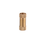 Suleve,MXBN3,250pcs,Metric,Threaded,Brass,Knurl,Round,Insert,Assortment