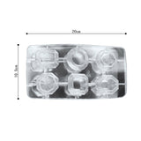 Diamonds,Shaped,Maker,Silicone,Chocolate,Candy,Jelly,Mould,Tools