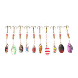 ZANLURE,Colorful,Tront,Spoon,Metal,Fishing,Spinner,Tackle