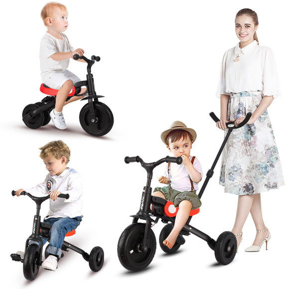 NADLE,Children,Foldable,Lightweight,Tricycle,Outdoor,Toddle,Trolley,Strollers,Scooter,Years,Babies,Handle