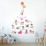 Miico,SK7186,Children's,Bedroom,Decoration,Sticker,Sticker,Stickers,Cabinet,Stickers