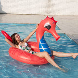 Large,Seahorse,Inflatable,Hippocampus,Giant,Swimming,Floats,Water,Camping,Beach,Water,Sport,Lounge,Travel