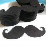 25Pcs,Black,Paper,Moustache,Wedding,Birthday,Fiesta,Party,Decorations,Shower