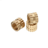 100Pcs,Brass,Knurled,Female,Thread,Round,Insert,Embedded,Injection,Molding