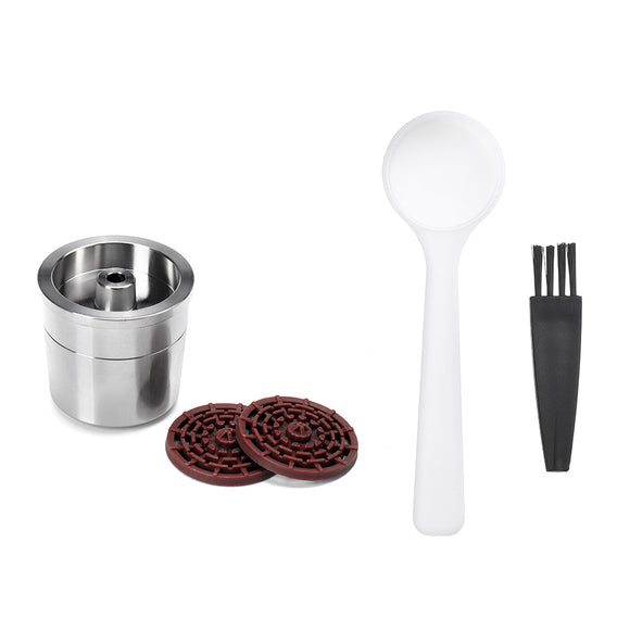 Stainless,Steel,Refillable,Coffee,Capsule,Reusable,Coffee,Coffee,Machine