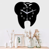 Emoyo,ECY056,Tooth,Shape,Clock,Quartz,Clock,Clock,Office,Decorations