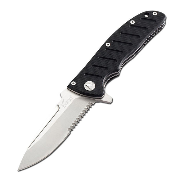 Enlan,210mm,8CR13MOV,Blade,Handle,Folding,Knife,Outdoor,Tactical,Camping,Knife