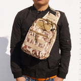 ZANLURE,Military,Camouflage,Waterproof,Tactical,Chest,Crossbody,Wowan,Camping,Hunting,Fishing