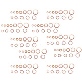 Suleve,Assortment,Copper,Washer,Gasket,Copper,Rings,Discs