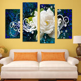 Miico,Painted,Combination,Decorative,Paintings,White,Decoration