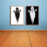 Miico,Painted,Combination,Decorative,Paintings,Halloween,Ghost,Decoration