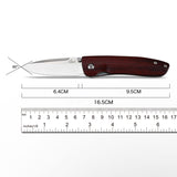 Enlan,8CR13,16.5cm,Folding,Knife,Handle,Pocket,Blade,Stainless,Steel,Knife,Outdoor,Camping