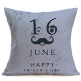 Honana,43x43cm,Father's,Flower,Cotton,Linen,Pillow,Cushion,Cover,Decor