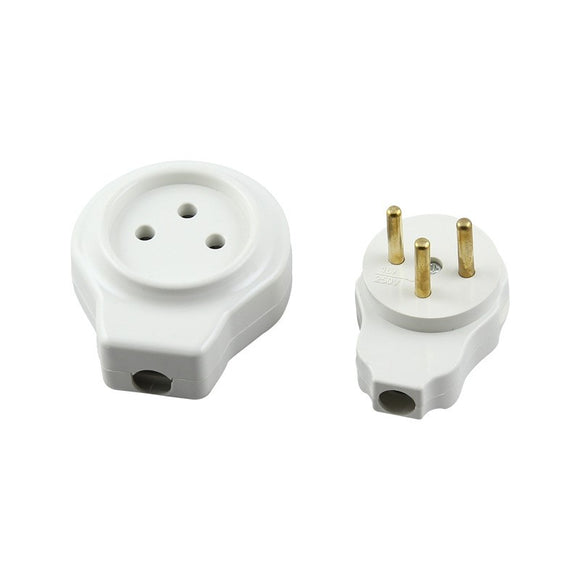 Dixinge,Israel,Electrical,Power,Rewireable,Female,Outlet,Adaptor,Extension,Connector