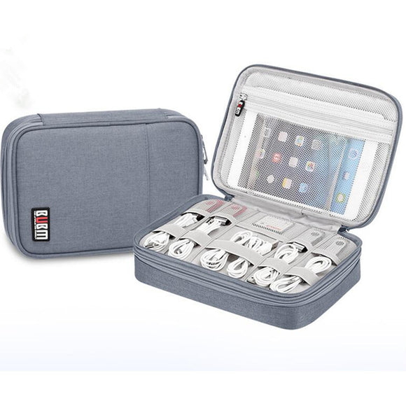 Polyester,Multifunction,Digital,Storage,Charger,Earphone,Organizer,Portable,Travel,Cable
