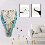 Knotted,Macrame,Handmade,Bohemian,Hanging,Tapestry,Decorations