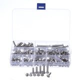 Suleve,M5SH7,165Pcs,Socket,Button,Screw,Stainless,Steel,Assortment