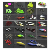 ZANLURE,101Pcs,Fishing,Spinners,Plugs,Spoons,Trout