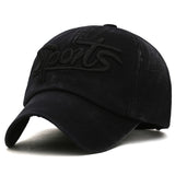 Men's,Washed,Cotton,SPORTS,Embroideried,Baseball,Outdoor,Sunshade,Snapback