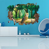 Miico,Creative,Animal,Broken,Removable,Waterproof,Decorative,Decor,Sticker