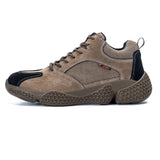 AtreGo,Suede,Leather,Shoes,Steel,Climbing,Safety,Shoes