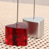 Silver,Stand,Circle,Stand,Photo,Holder,Paper,Message