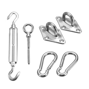 Stainless,Steel,Shade,Canopy,Fixing,Fittings,Hardware,Accessory,Tools