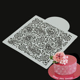 Flower,Fondant,Border,Stencil,Decorating,Sugarcraft,Baking,Tools