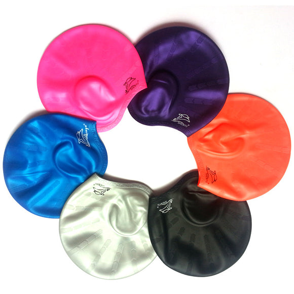 Summer,Protection,Swimming,Silicone,Waterproof,Protect,Colorful,Hooded
