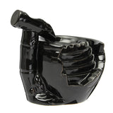 Black,Ceramic,Waterfall,Incense,Burner,Buddhist,Backflow,Censer,Holder,Cones