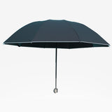 Folding,Umbrella,People,Windproof,Umbrella,Reflective,Stripe,Camping,Sunshade