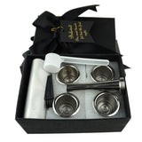 Stainless,Steel,Nestle,Refillable,Coffee,Capsule,Aluminum,foil&Powder,Hammer&Spoon,Storage,Nespresso,Machine