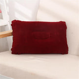 Folding,Double,Sided,Inflatable,Pillow,Suede,Fabric,Cushion,Camping,Bedding,Decor