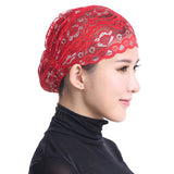 Women,Muslim,Shiny,Coverings,Headscarf,Islamic,HeadWear,Scarf,Hijab,Undercaps